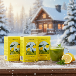 TEAZEN V Fit Citroen Matcha – Energizing Vegan Groene Thee