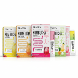 TEAZEN Ontdekkingspak Kombucha – 50 Gemengde Sticks