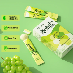 TEAZEN Kombucha Shine Muscat – Thé Fermenté Probiotique