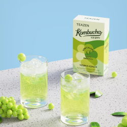 TEAZEN Kombucha Shine Muscat – Tè Fermentato Probiotico