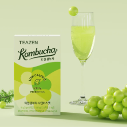 TEAZEN Shine Muscat Kombucha – Probiotische Gefermenteerde Thee