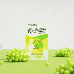 TEAZEN Kombucha Shine Muscat – Thé Fermenté Probiotique