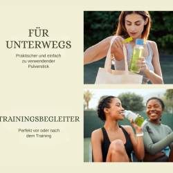 TEAZEN V Fit Matcha Citron – Boisson instantanée au thé vert – 10 sachets – Sans sucre, Vegan, Faible en calories – Mélange Japo