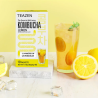 TEAZEN Kombucha Limón – Bebida instantánea probiótica de té – 10 sobres – Sin azúcar, vegano, bajo en calorías – Té fermentado c