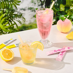 TEAZEN Kombucha Limón – Bebida instantánea probiótica de té – 10 sobres – Sin azúcar, vegano, bajo en calorías – Té fermentado c