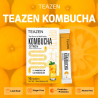 TEAZEN Kombucha Limón Yuzu – Té Instantáneo con Probióticos