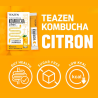 TEAZEN Citroen Yuzu Kombucha – Instant Probiotische Thee