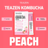 TEAZEN Perzik Kombucha – Instant Probiotische Thee