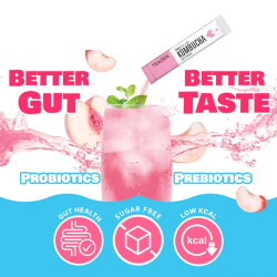 TEAZEN Perzik Kombucha – Instant Probiotische Thee